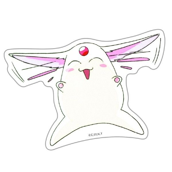 魔法騎士レイアース ダイカットステッカー モコナ