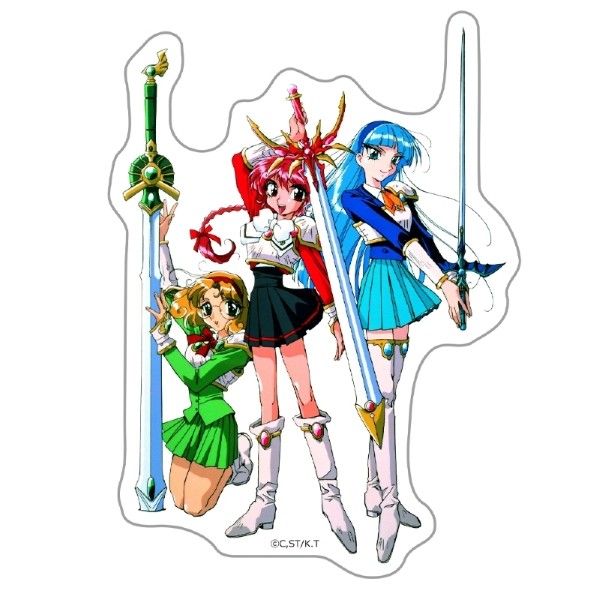 魔法騎士レイアース ダイカットステッカー 光&海&風 Vol.3