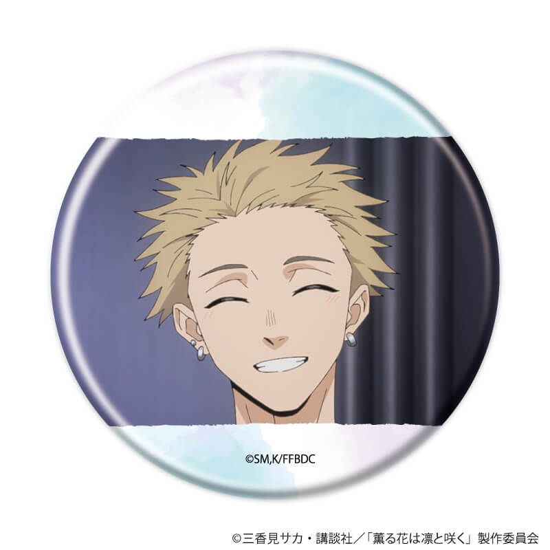 缶バッジ「TVアニメ『薫る花は凛と咲く』」03/コンプリートセット(全5種)(場面写イラスト)