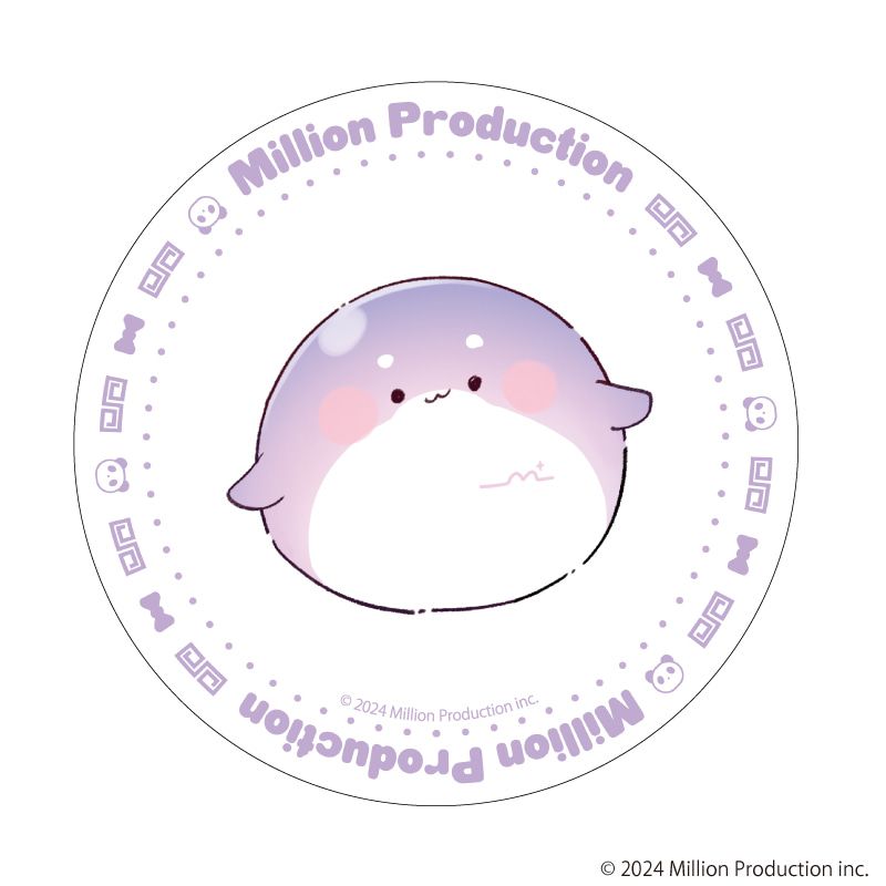 珪藻土コースター「Million Production」01/ミリちゃん チャイナロリータver.