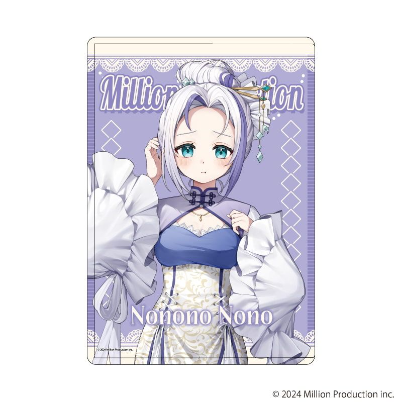 キャラクリアケース「Million Production」04/音ノ乃のの チャイナロリータver.(描き起こしイラスト)