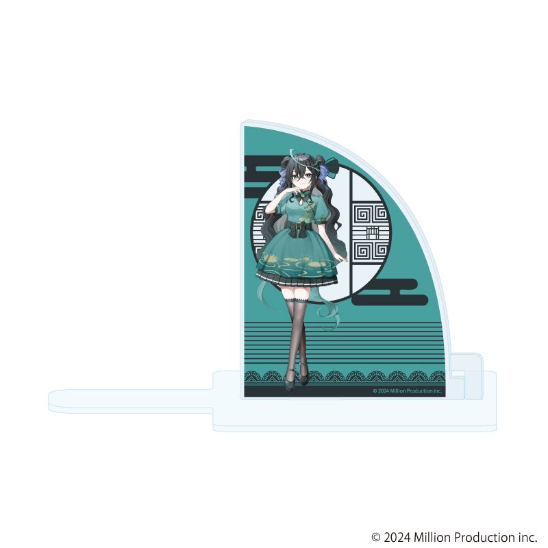 キャラブックスタンド「Million Production」07/雨夜リズ チャイナロリータver.(描き起こしイラスト)