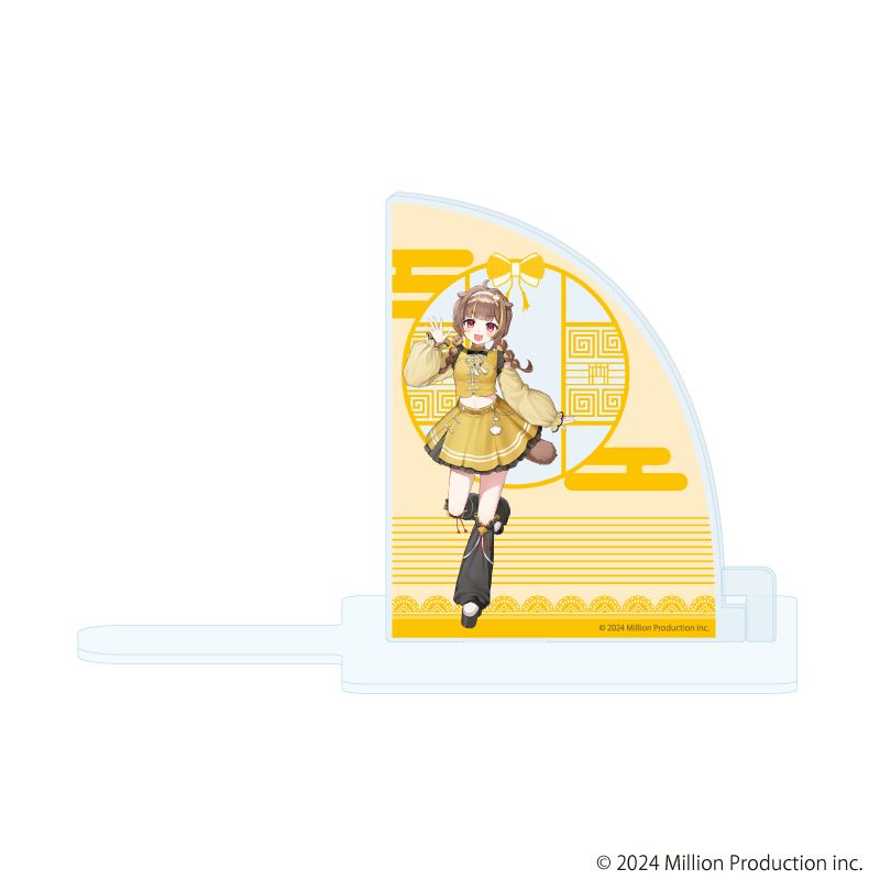 キャラブックスタンド「Million Production」04/音ノ瀬らこ チャイナロリータver.(描き起こしイラスト)