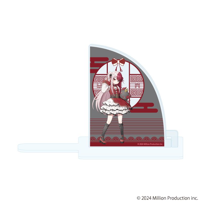 キャラブックスタンド「Million Production」03/あくび・でもんすぺーど チャイナロリータver.(描き起こしイラスト)