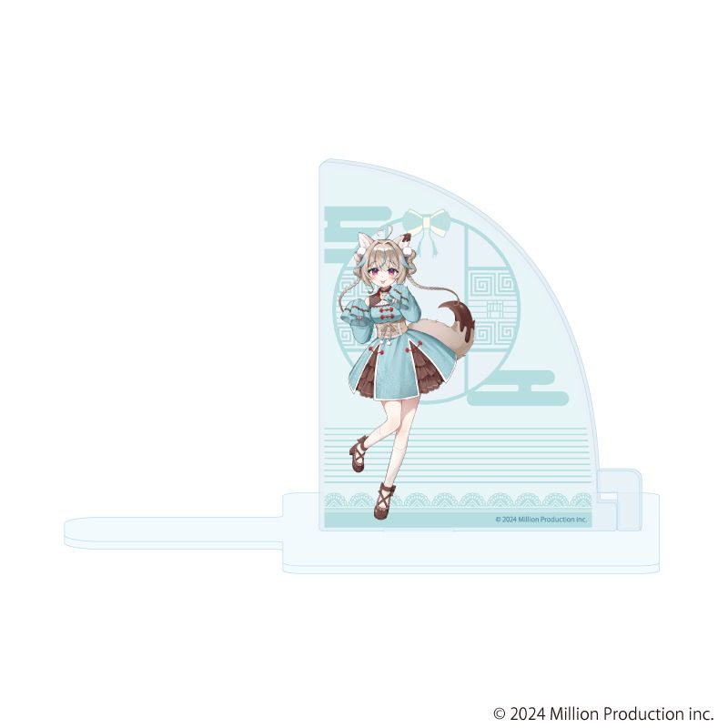 キャラブックスタンド「Million Production」01/甘狼このみ チャイナロリータver.(描き起こしイラスト)