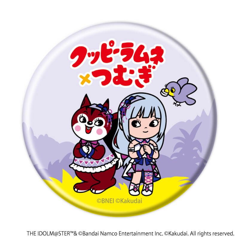 缶バッジ「アイドルマスター ミリオンライブ！×クッピーラムネ」02/コンプリートセット(全6種)(デフォルメイラスト)