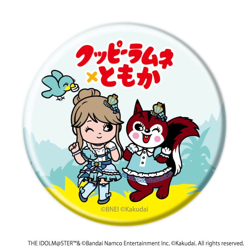 缶バッジ「アイドルマスター ミリオンライブ！×クッピーラムネ」02/コンプリートセット(全6種)(デフォルメイラスト)