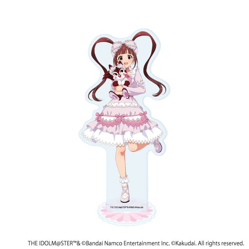 アクリルスタンド「アイドルマスター ミリオンライブ！×クッピーラムネ」01/松田 亜利沙×ラム(描き下ろしイラスト)