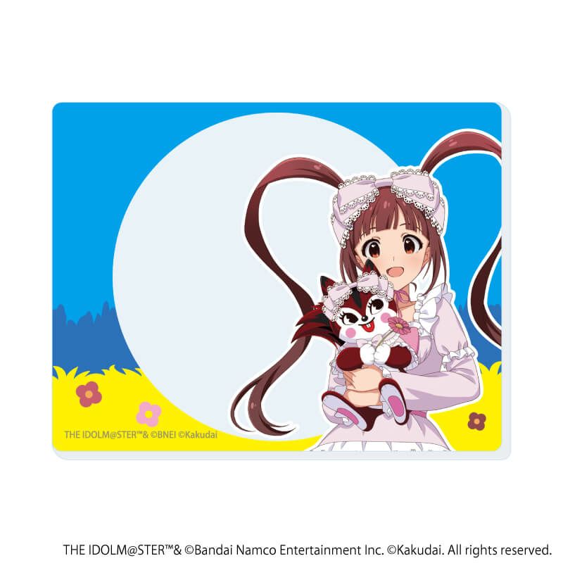 アクリルカード「アイドルマスター ミリオンライブ！×クッピーラムネ」01/トレーディング(6種)(描き下ろしイラスト)