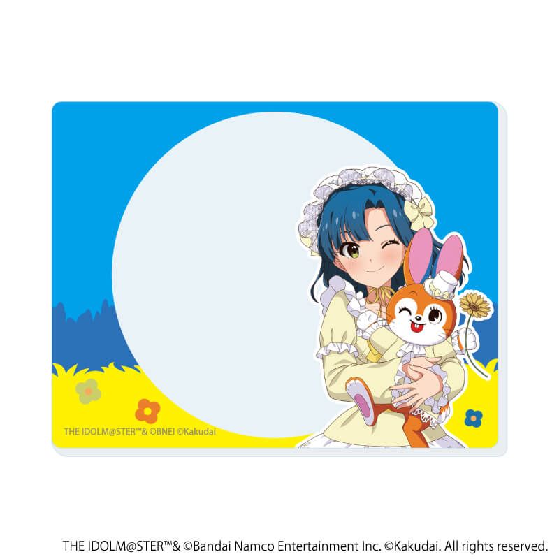 アクリルカード「アイドルマスター ミリオンライブ！×クッピーラムネ」01/トレーディング(6種)(描き下ろしイラスト)