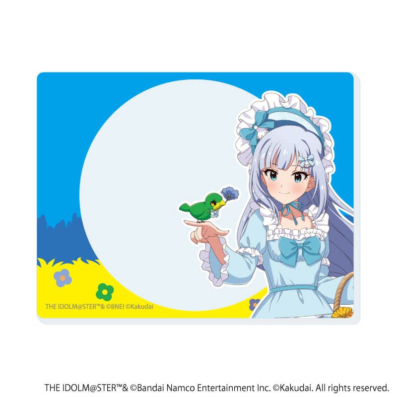 アクリルカード「アイドルマスター ミリオンライブ！×クッピーラムネ」01/トレーディング(6種)(描き下ろしイラスト)