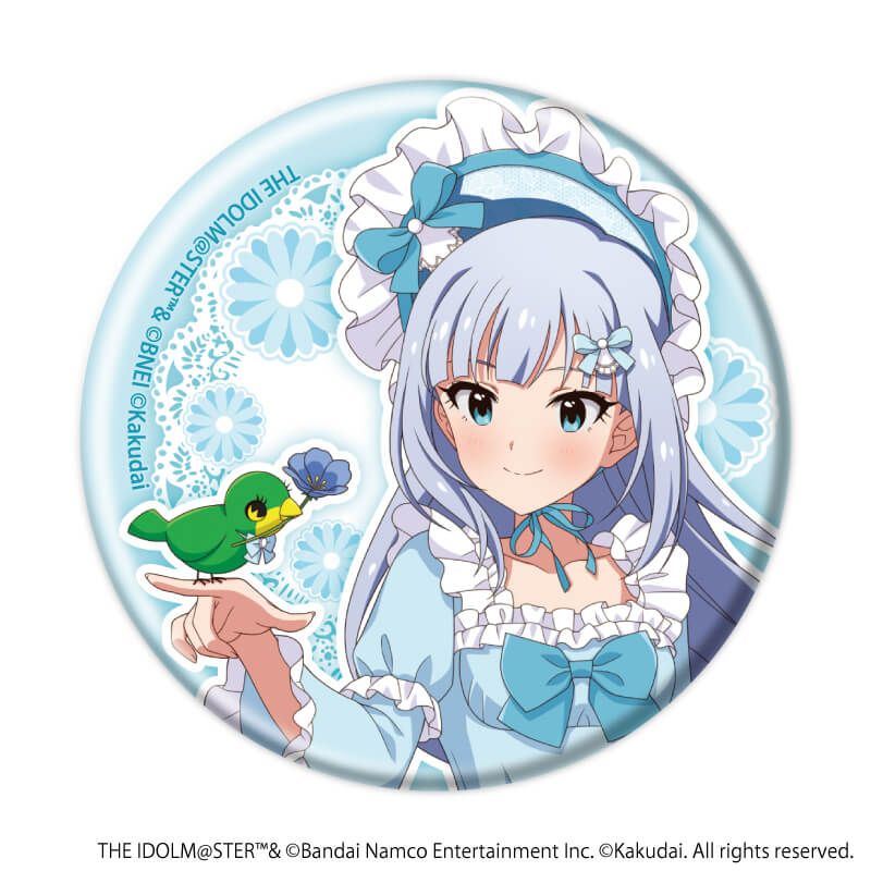 缶バッジ「アイドルマスター ミリオンライブ！×クッピーラムネ」01/トレーディング(6種)(描き下ろしイラスト)