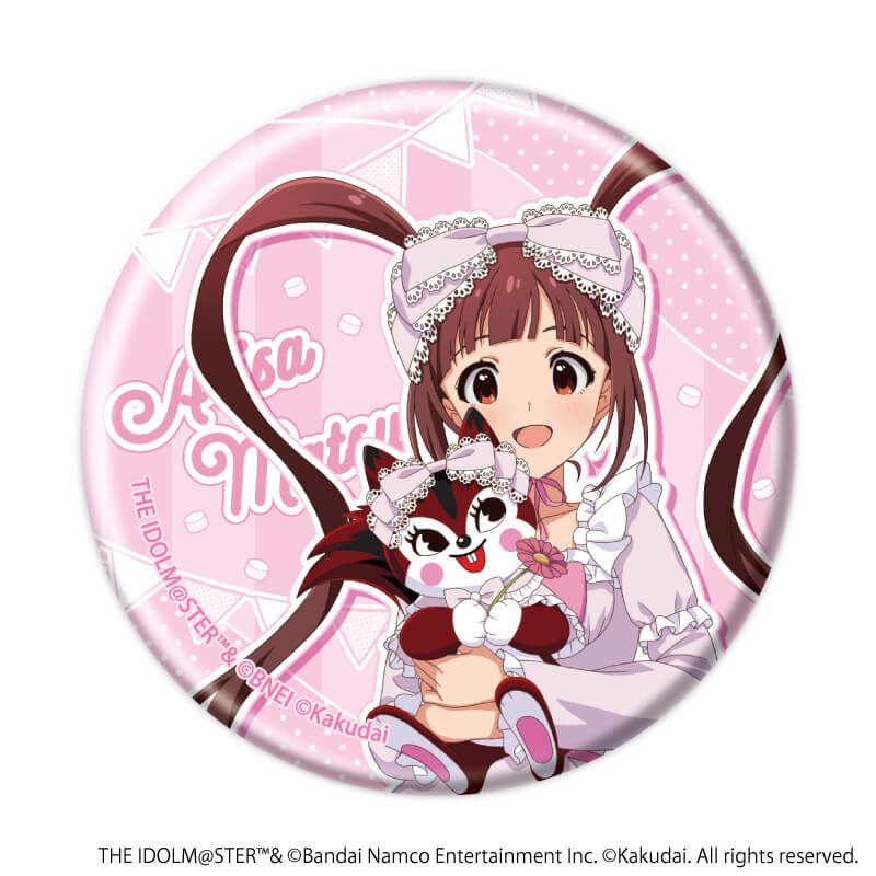 缶バッジ「アイドルマスター ミリオンライブ！×クッピーラムネ」01/トレーディング(6種)(描き下ろしイラスト)