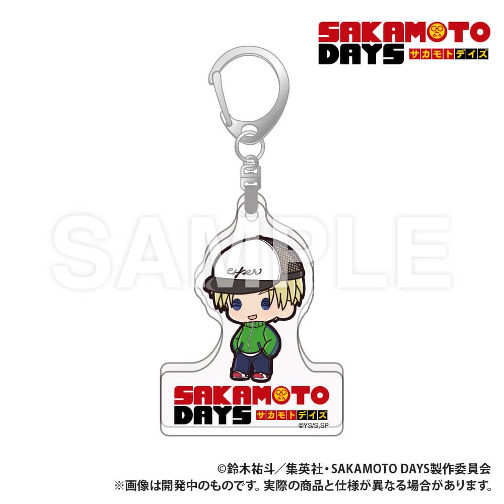 SAKAMOTO DAYS_ダイカットアクリルキーホルダー ぷちきゅん_シン