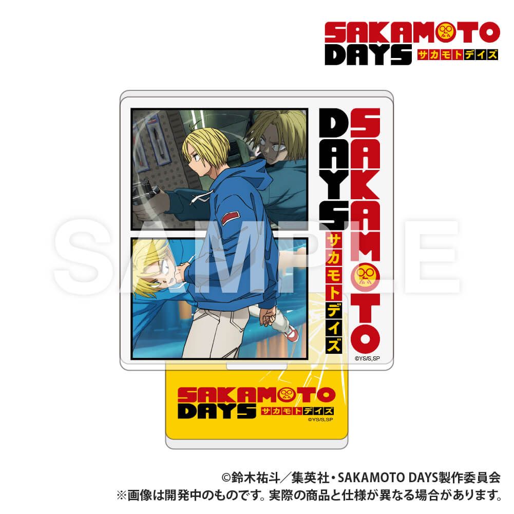 SAKAMOTO DAYS_台座付きアクリルコースター シン