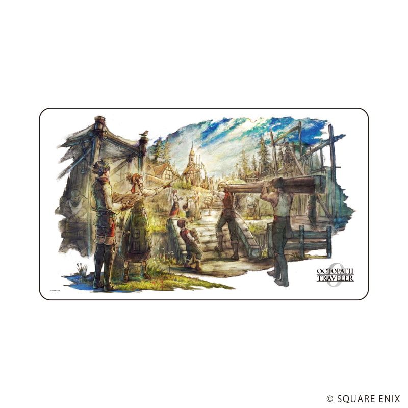 プレミアムマルチラバーマット「OCTOPATH TRAVELER 0」01/メインビジュアル(公式イラスト)