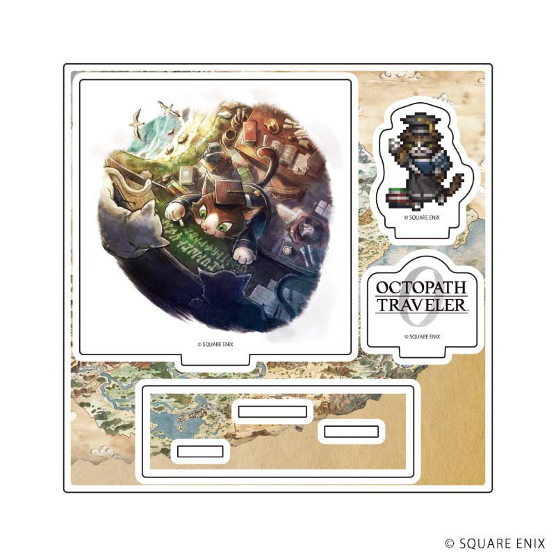 アクリルスタンドプレート「OCTOPATH TRAVELER 0」33/アイラ(公式イラスト)