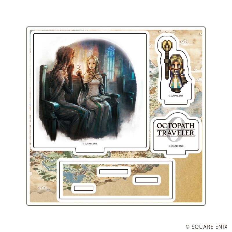 アクリルスタンドプレート「OCTOPATH TRAVELER 0」30/オフィーリア(公式イラスト)