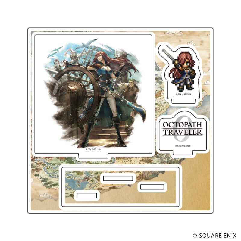 アクリルスタンドプレート「OCTOPATH TRAVELER 0」22/エルトリクス(公式イラスト)