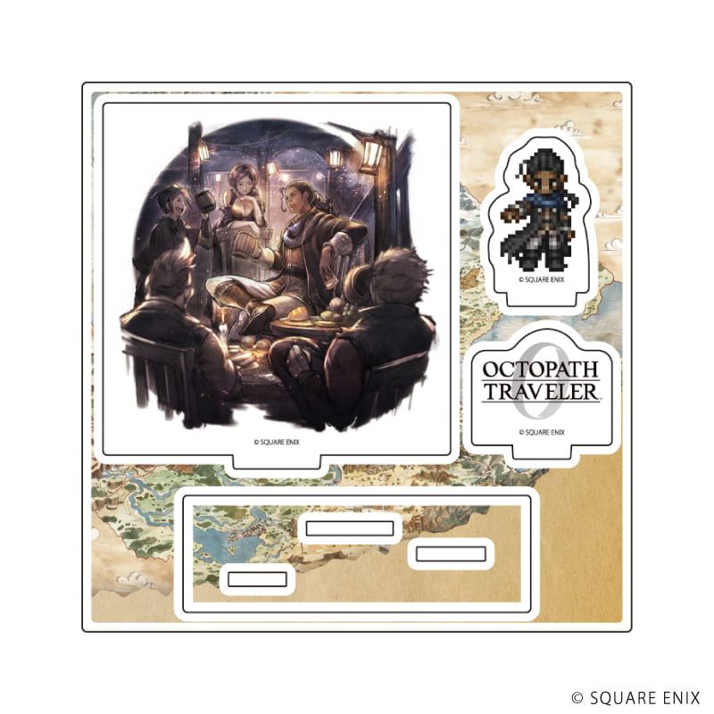アクリルスタンドプレート「OCTOPATH TRAVELER 0」18/バルジェロ(公式イラスト)