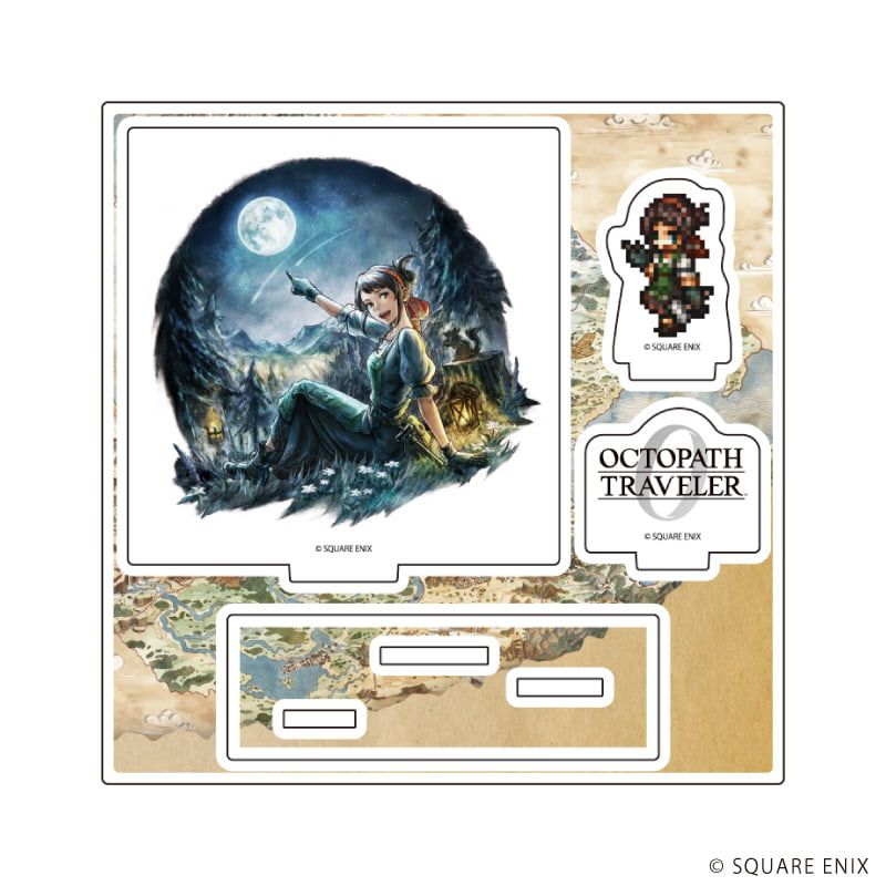 アクリルスタンドプレート「OCTOPATH TRAVELER 0」17/スティア(公式イラスト)
