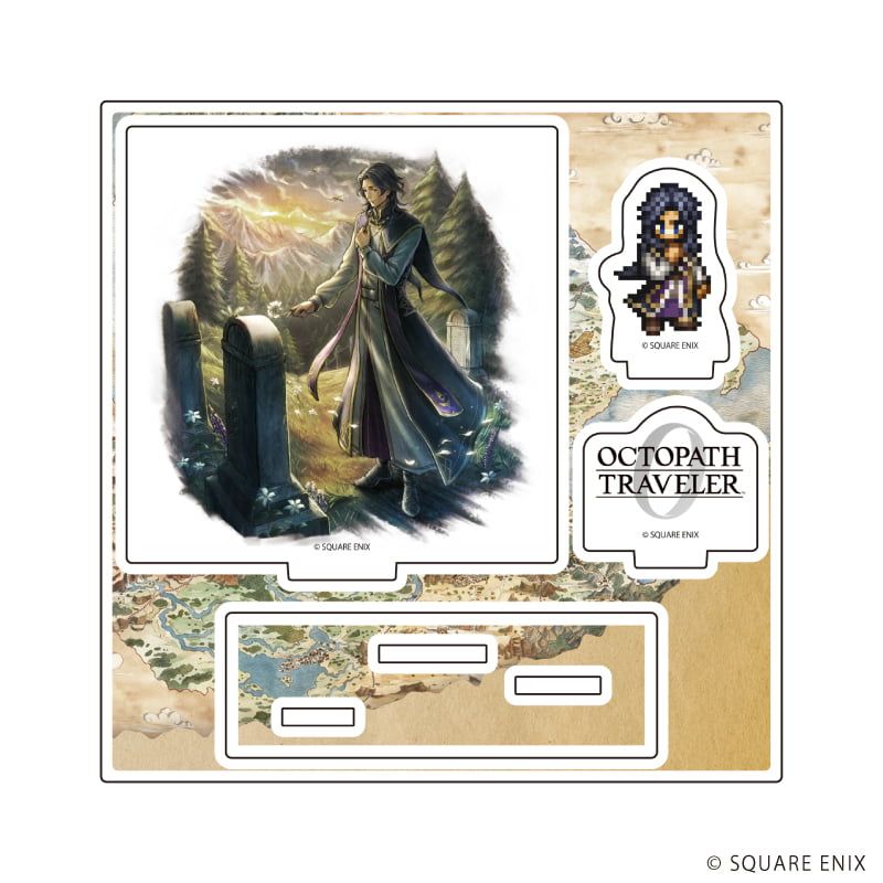 アクリルスタンドプレート「OCTOPATH TRAVELER 0」14/ピウス(公式イラスト)