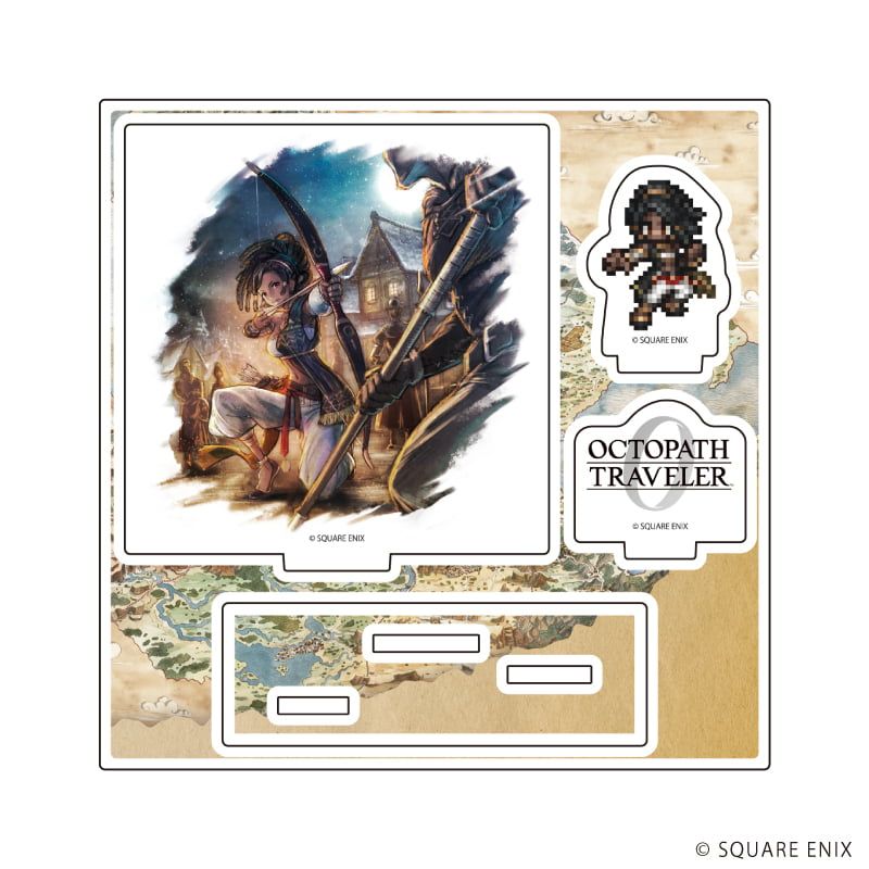 アクリルスタンドプレート「OCTOPATH TRAVELER 0」13/デリティア(公式イラスト)