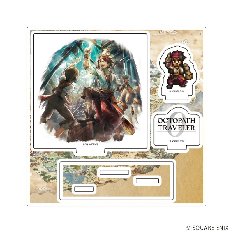 アクリルスタンドプレート「OCTOPATH TRAVELER 0」10/ルド(公式イラスト)