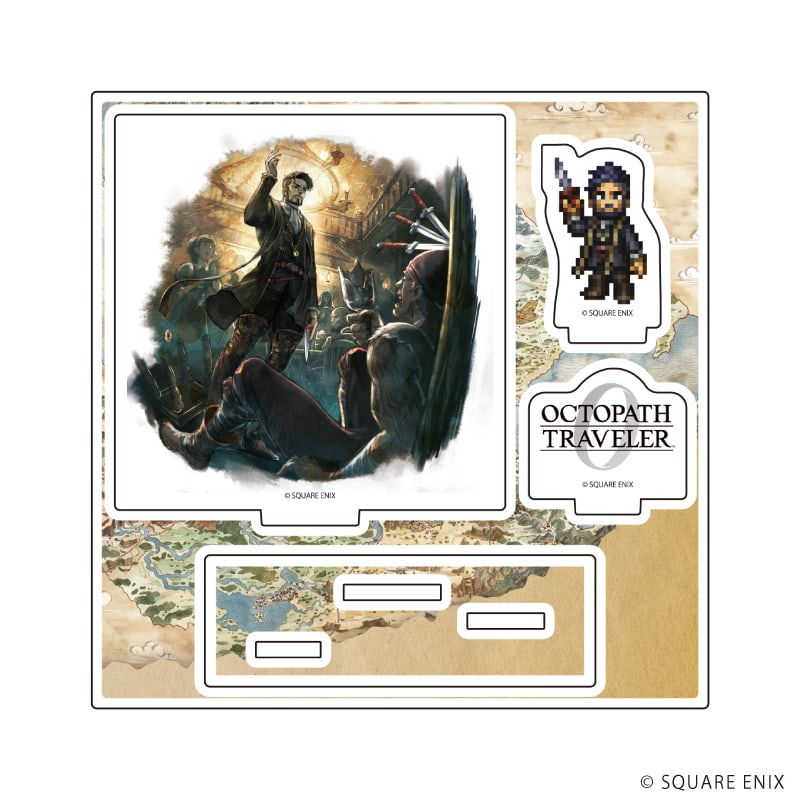 アクリルスタンドプレート「OCTOPATH TRAVELER 0」03/ケルザス(公式イラスト)