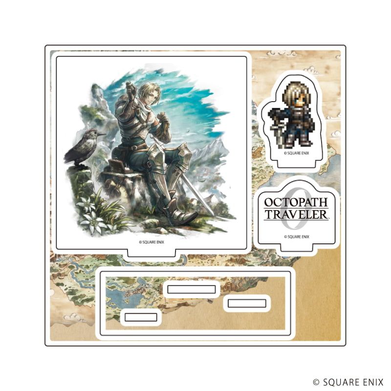 アクリルスタンドプレート「OCTOPATH TRAVELER 0」01/ヴィアトル(公式イラスト)
