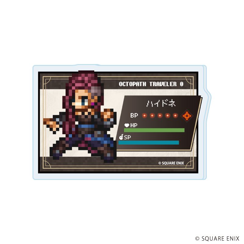 アクリルプレートバッジ「OCTOPATH TRAVELER 0」02/コンプリートセット(全9種)(公式イラスト)
