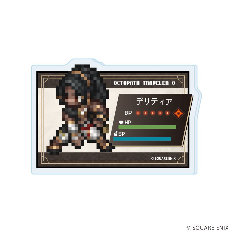 アクリルプレートバッジ「OCTOPATH TRAVELER 0」02/コンプリートセット(全9種)(公式イラスト)
