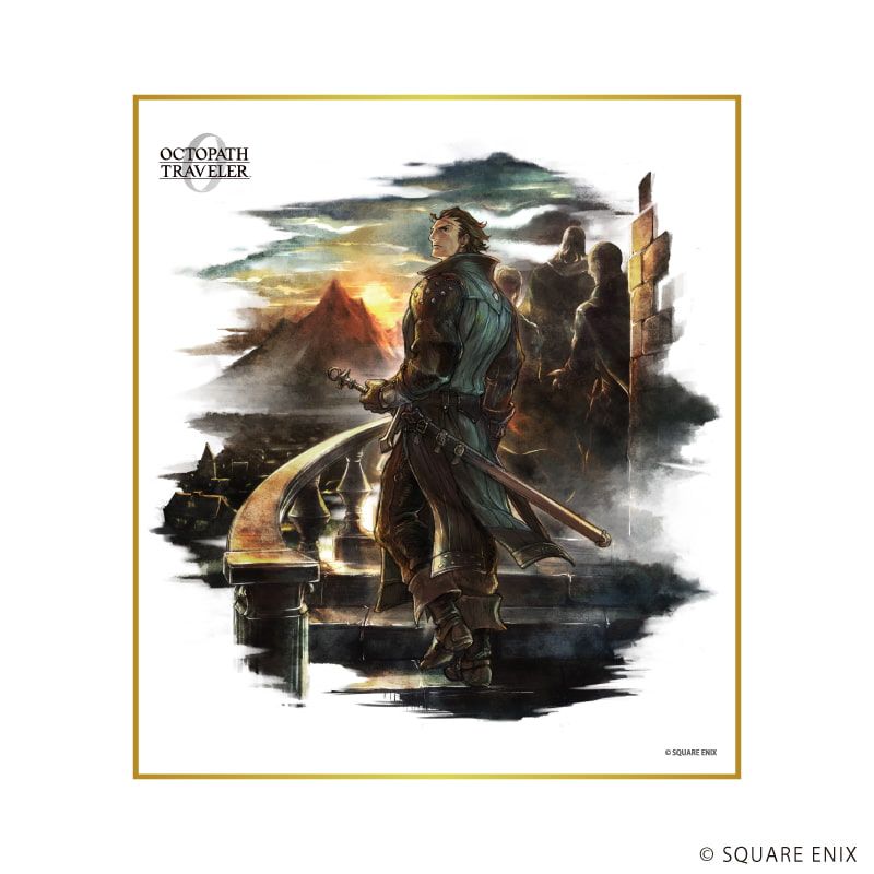 ミニ色紙「OCTOPATH TRAVELER 0」04/コンプリートセット(全8種)(公式イラスト)