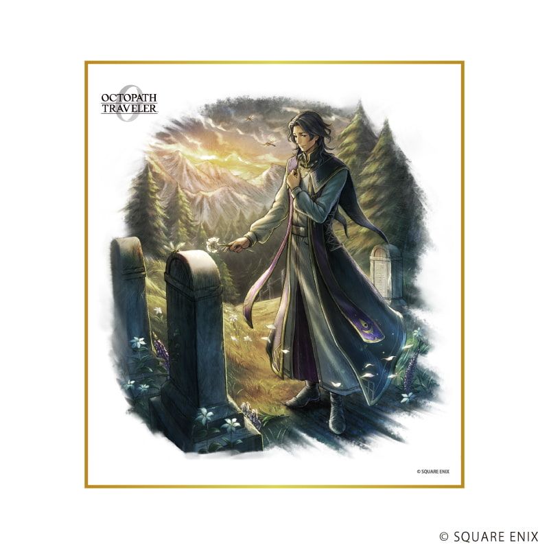ミニ色紙「OCTOPATH TRAVELER 0」02/コンプリートセット(全9種)(公式イラスト)
