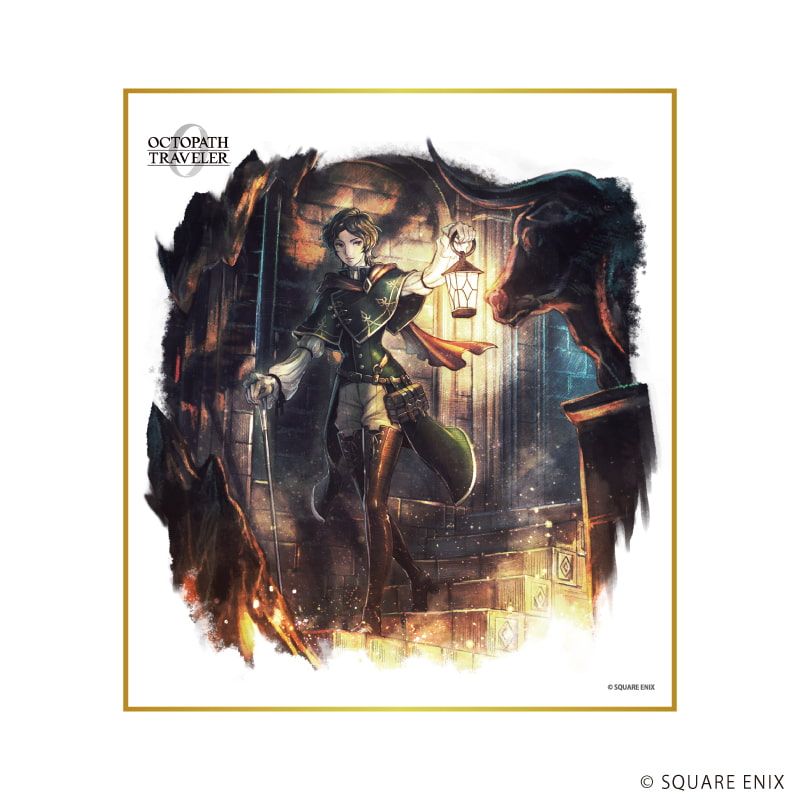 ミニ色紙「OCTOPATH TRAVELER 0」02/コンプリートセット(全9種)(公式イラスト)