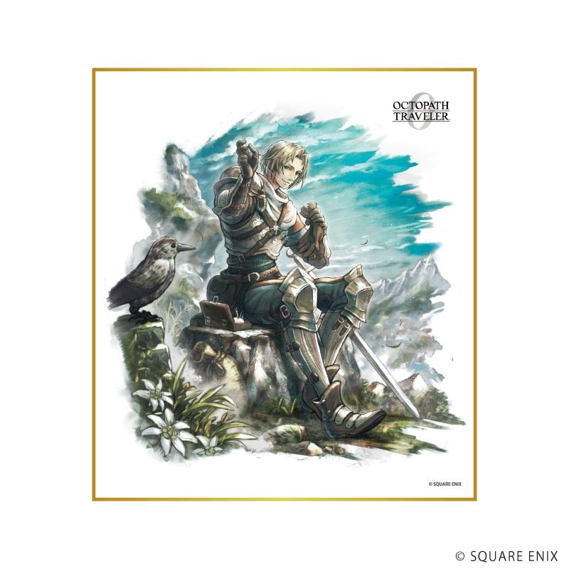 ミニ色紙「OCTOPATH TRAVELER 0」01/コンプリートセット(全9種)(公式イラスト)