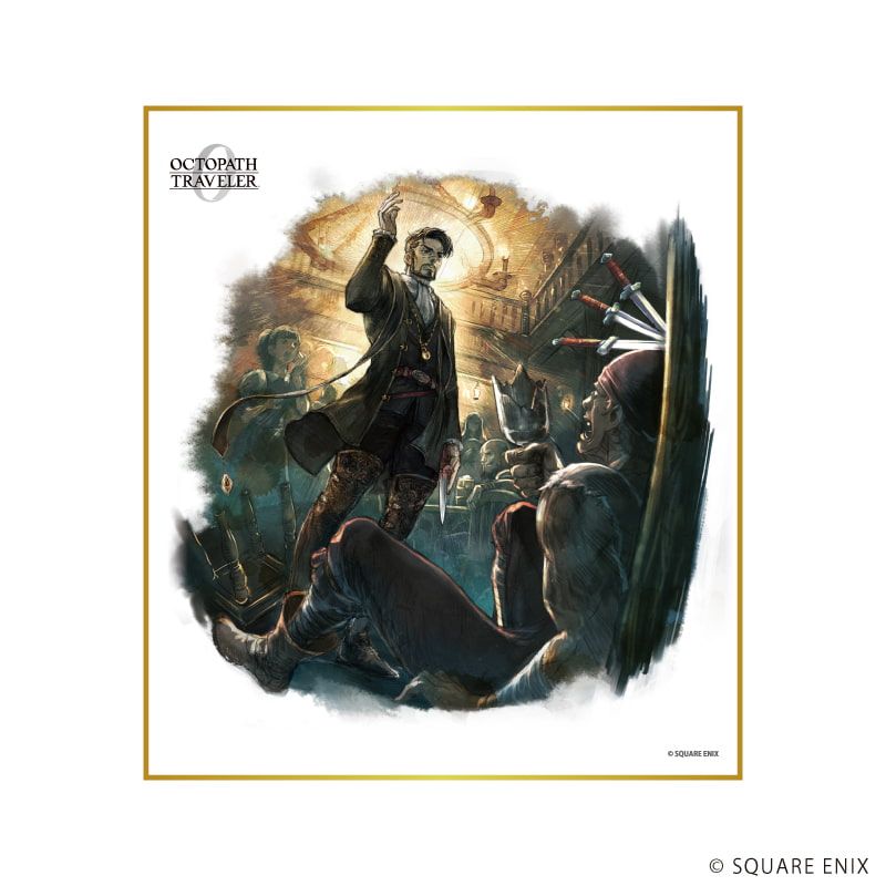 ミニ色紙「OCTOPATH TRAVELER 0」01/コンプリートセット(全9種)(公式イラスト)