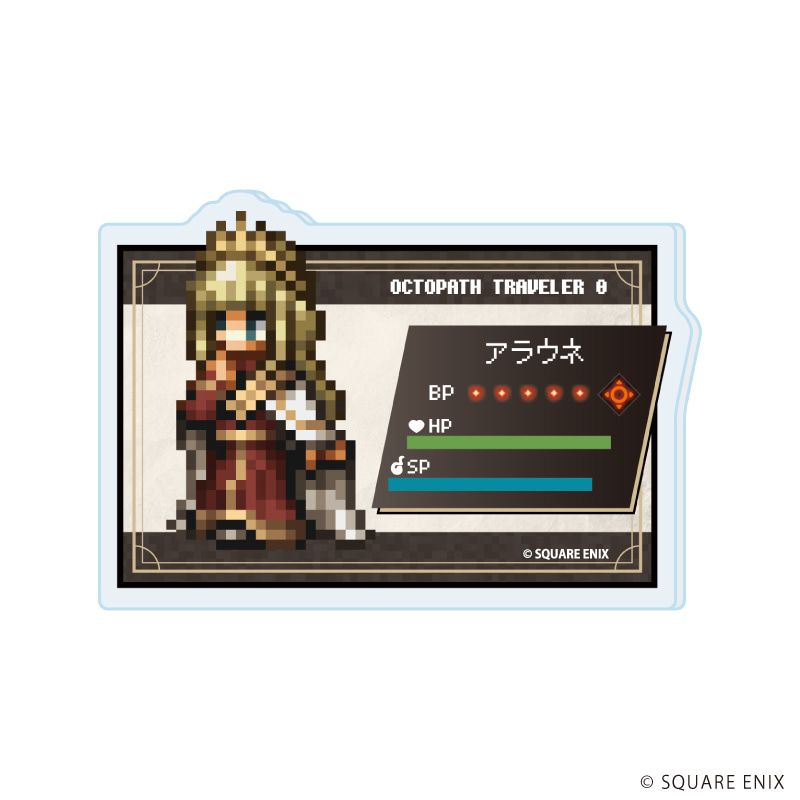 アクリルプレートバッジ「OCTOPATH TRAVELER 0」03/ブラインド(9種)(公式イラスト)