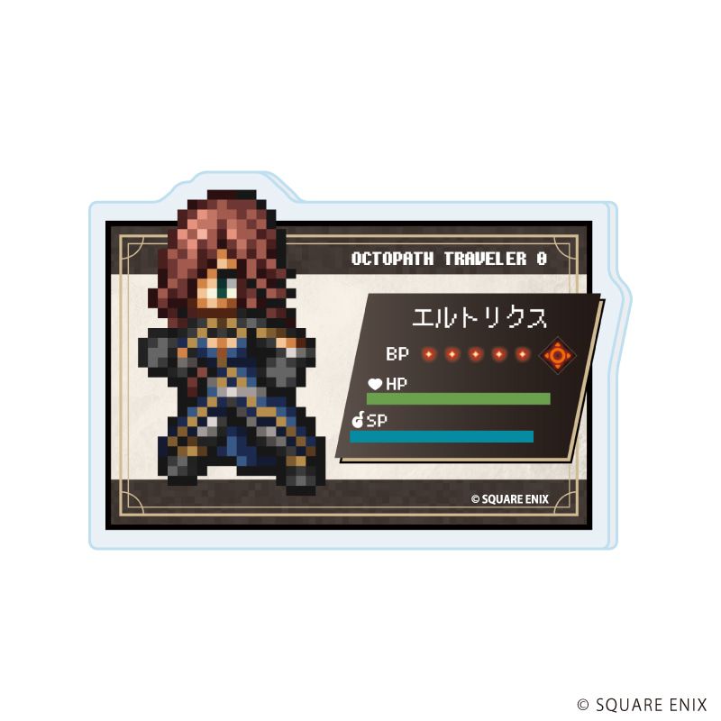 アクリルプレートバッジ「OCTOPATH TRAVELER 0」03/ブラインド(9種)(公式イラスト)