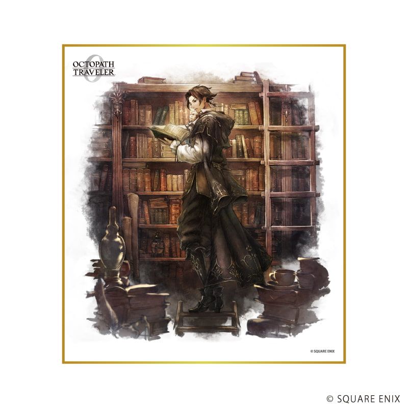 ミニ色紙「OCTOPATH TRAVELER 0」04/ブラインド(8種)(公式イラスト)