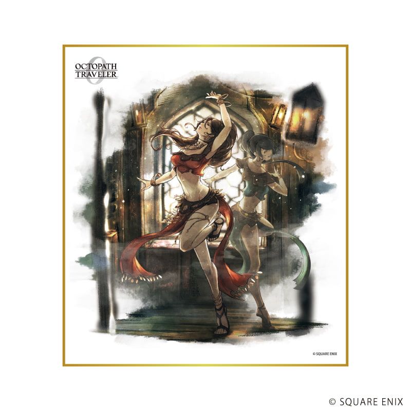 ミニ色紙「OCTOPATH TRAVELER 0」04/ブラインド(8種)(公式イラスト)