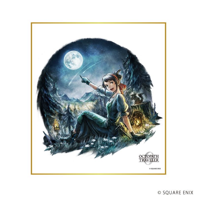 ミニ色紙「OCTOPATH TRAVELER 0」03/ブラインド(9種)(公式イラスト)