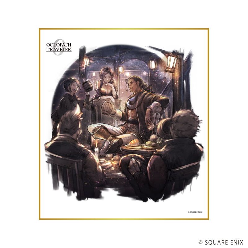ミニ色紙「OCTOPATH TRAVELER 0」03/ブラインド(9種)(公式イラスト)