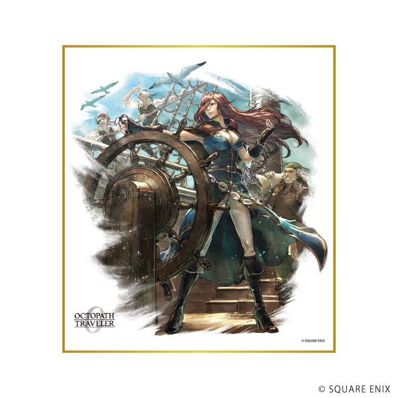 ミニ色紙「OCTOPATH TRAVELER 0」03/ブラインド(9種)(公式イラスト)