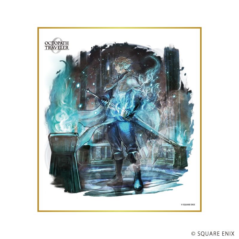 ミニ色紙「OCTOPATH TRAVELER 0」03/ブラインド(9種)(公式イラスト)