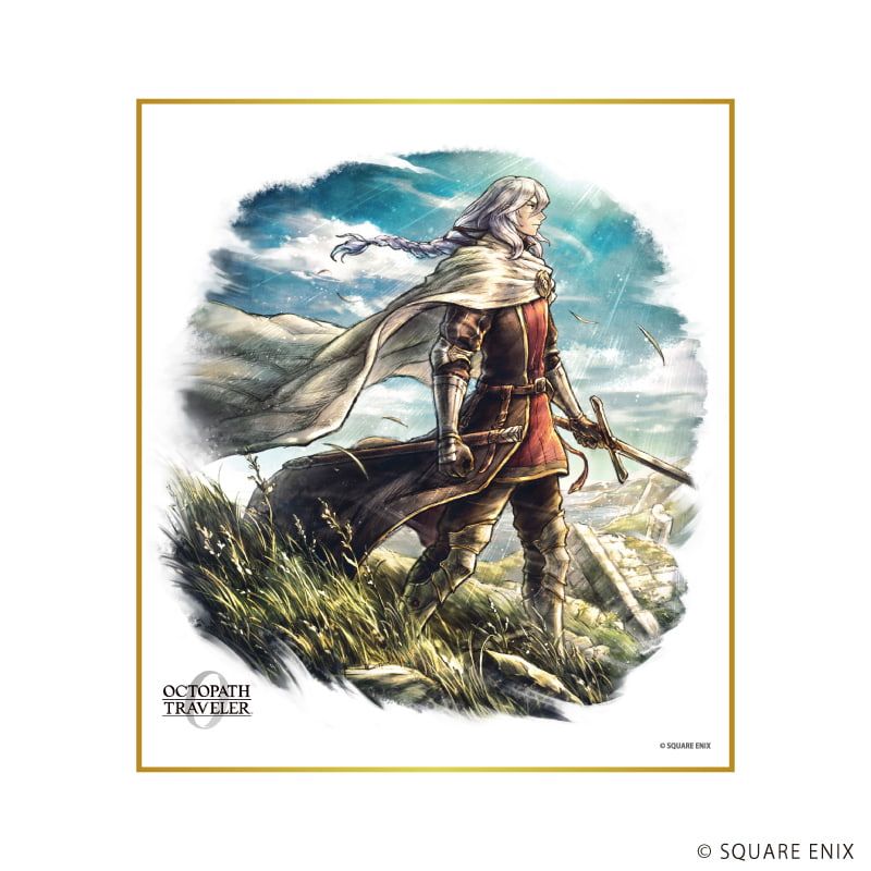 ミニ色紙「OCTOPATH TRAVELER 0」03/ブラインド(9種)(公式イラスト)