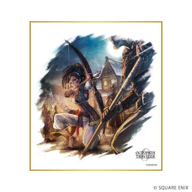 ミニ色紙「OCTOPATH TRAVELER 0」02/ブラインド(9種)(公式イラスト)