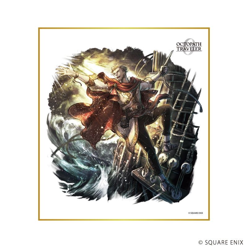 ミニ色紙「OCTOPATH TRAVELER 0」02/ブラインド(9種)(公式イラスト)