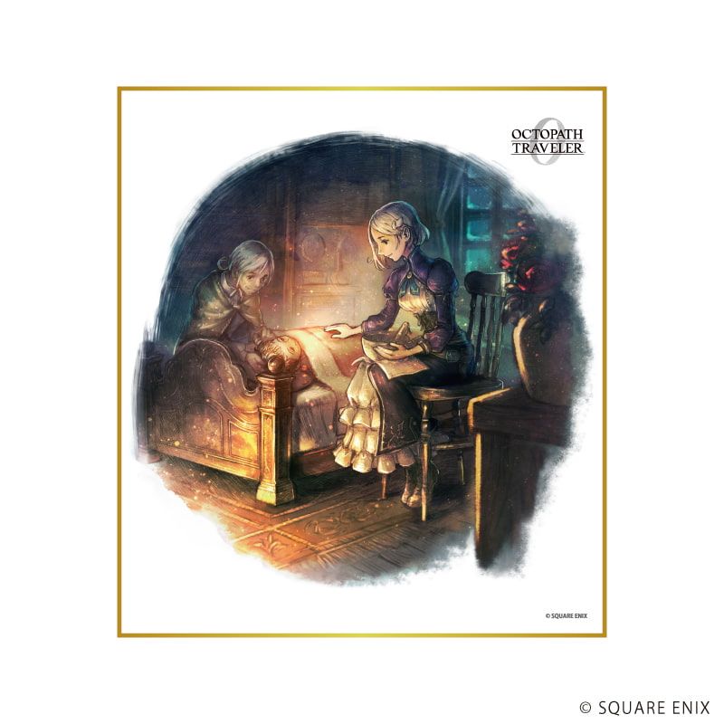 ミニ色紙「OCTOPATH TRAVELER 0」01/ブラインド(9種)(公式イラスト)