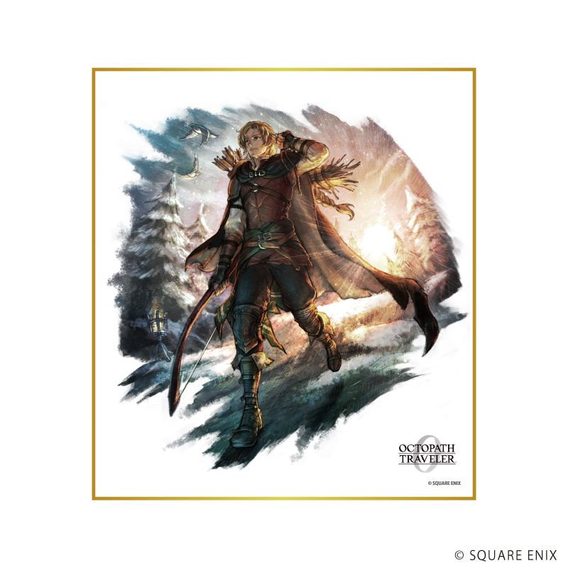 ミニ色紙「OCTOPATH TRAVELER 0」01/ブラインド(9種)(公式イラスト)